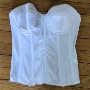 Dominique 32D boustier white. Never worn.